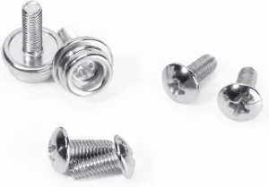6pcs Football Helmet Repair Kits, Stainless Steel Helmet Mask Screw Kit Sport Football Helmet Hardware Kit Football Helmet Accessories for Football Softball Hockey Sports