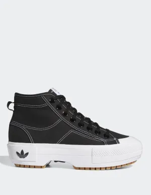 adidas Nizza Treck Negras y Blancas Mujer