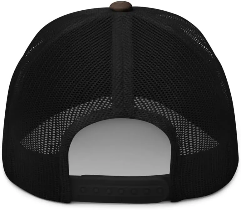 Blegh Camo Trucker Hat, Gift for Metalheads, Metal Music Festival Hat, Metalcore Deathcore Fans