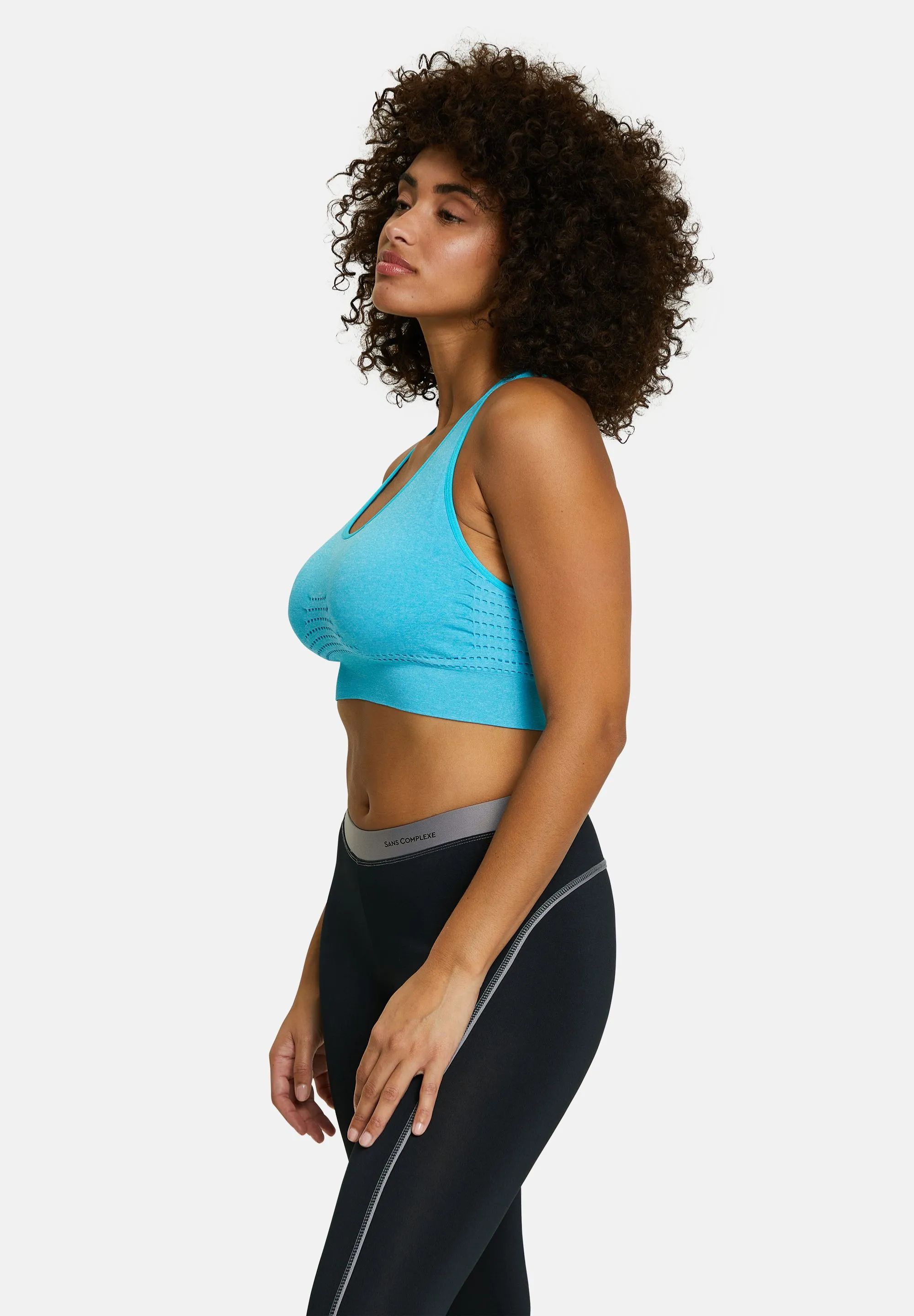 Brassière de sport Sport Loisir Fresh Bleu Céramique