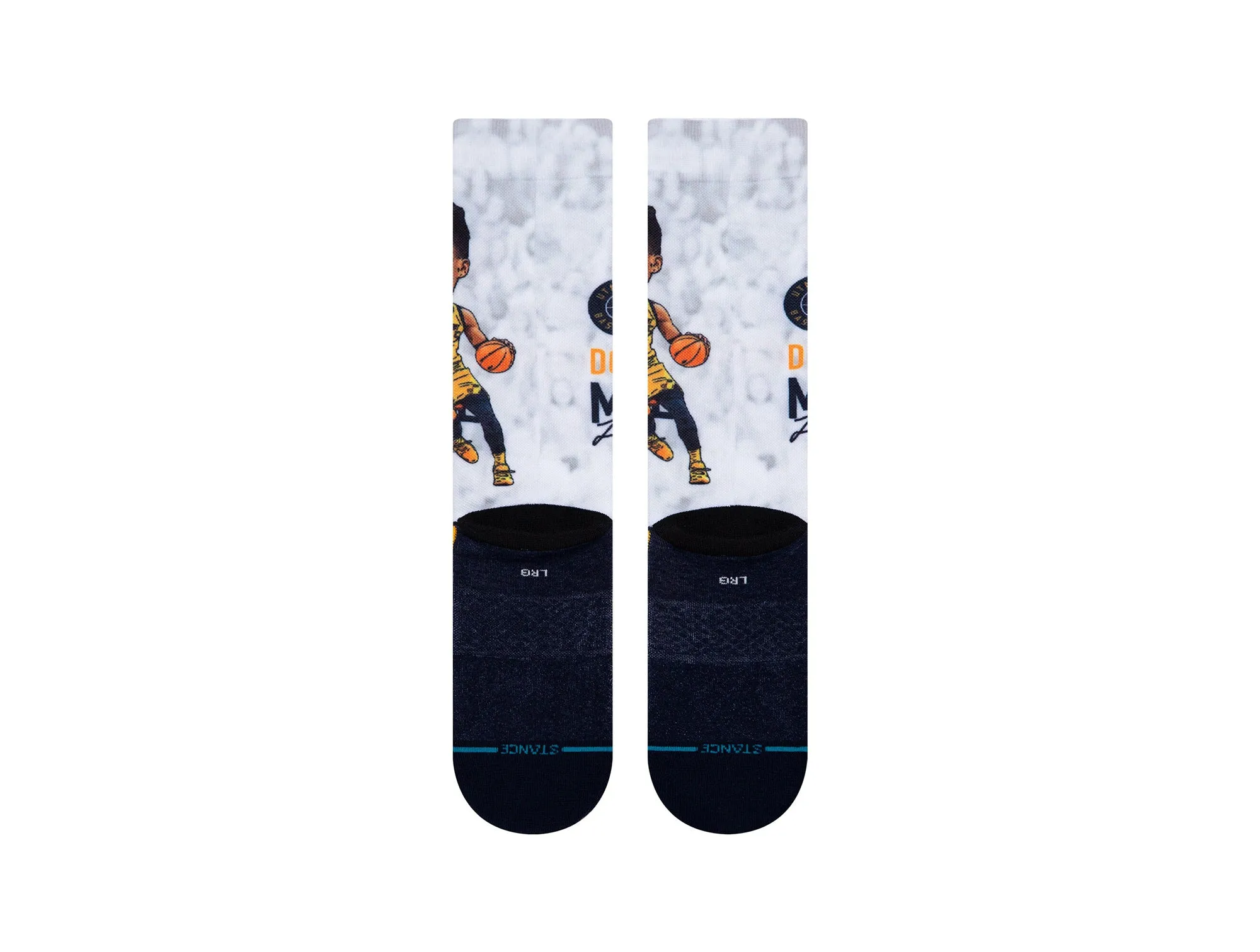 Calcetin Stance Donovan Big Head Unisex Amarillo