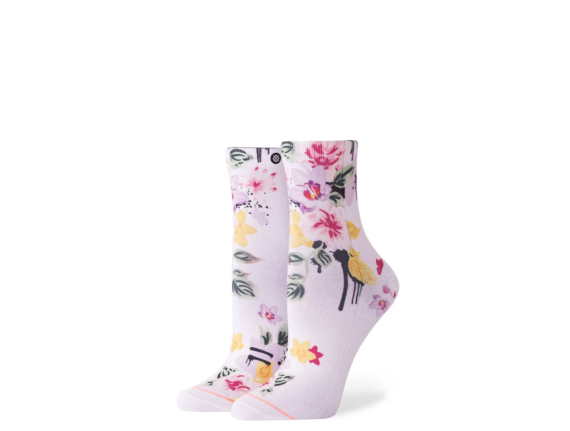 Calcetin Stance Foundation Just Dandy Lowrider Mujer Rosado
