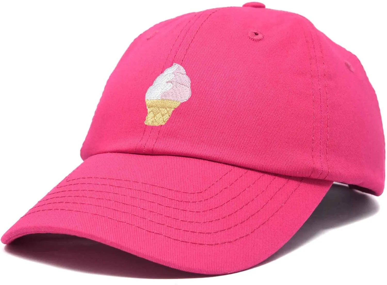DALIX Soft Serve Ice Cream Hat Cotton Baseball Cap