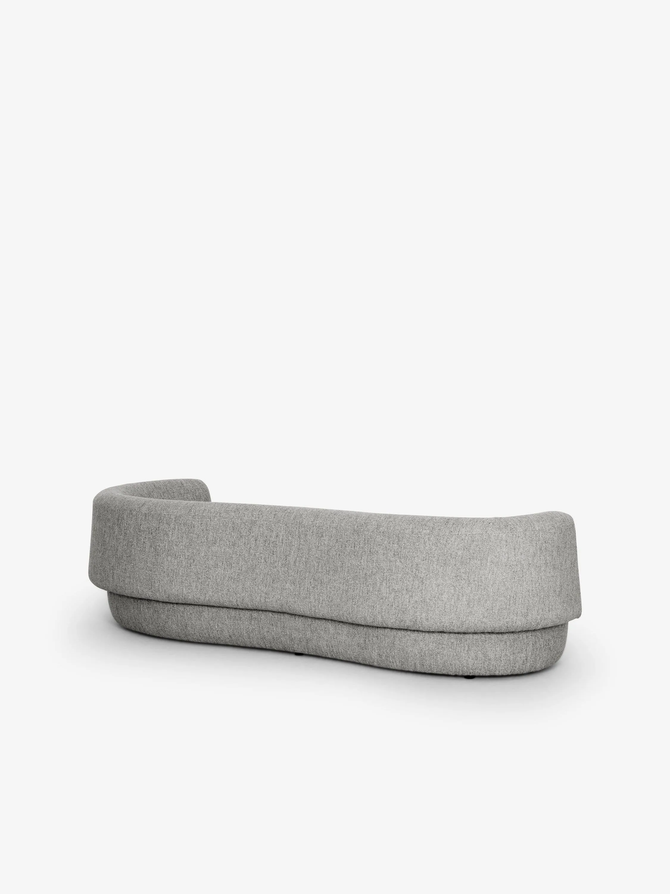 FAO Sofa in Gris Clair Deep Left Side by Collection Particuliere