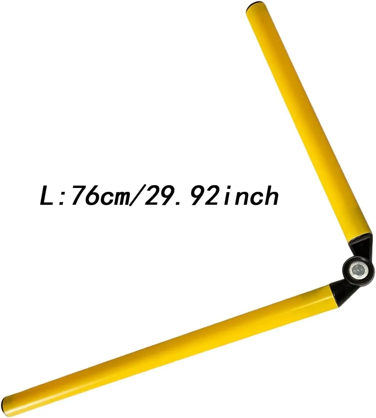 Football Agility Training Poles Foldable Barrier Marking Pole Obstacle Soccer Agility Pole Set for Competition Practice