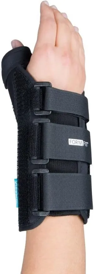 Form Fit 20 cm Large Right Wrist Support with Thumb Spica