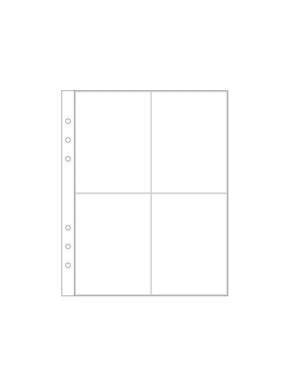 Fundas para Álbumes de 6"x8" 4 Bolsillos Ali Edwards