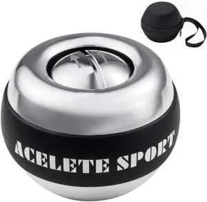 Gyro Ball Wrist Exerciser Gyroscope Ball Forearm Strengthener for Stronger Wrist Bones and Muscle