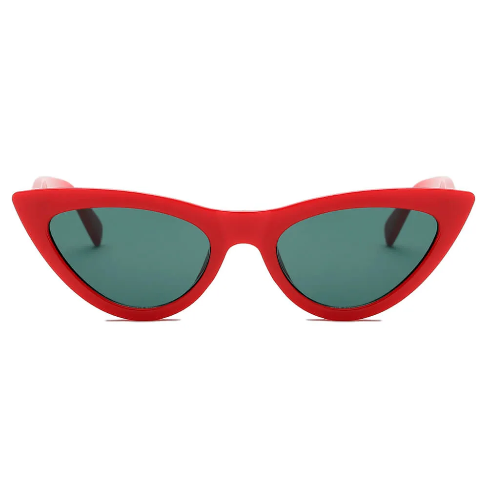 HUDSON | Women Retro Vintage Cat Eye Sunglasses