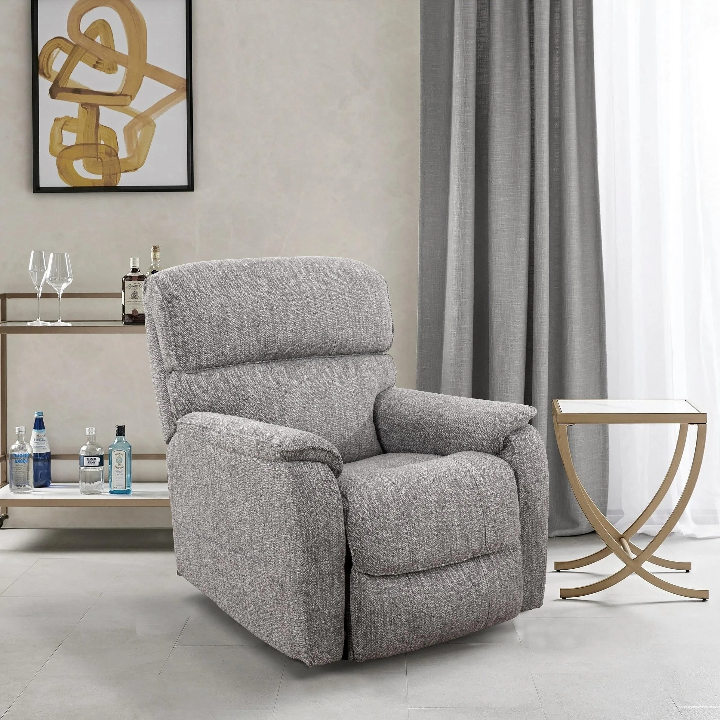 IFDC Fauteuil releveur en tissu IF-6360