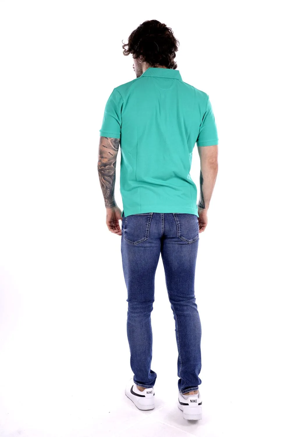 La Martina Polo Verde Da Uomo