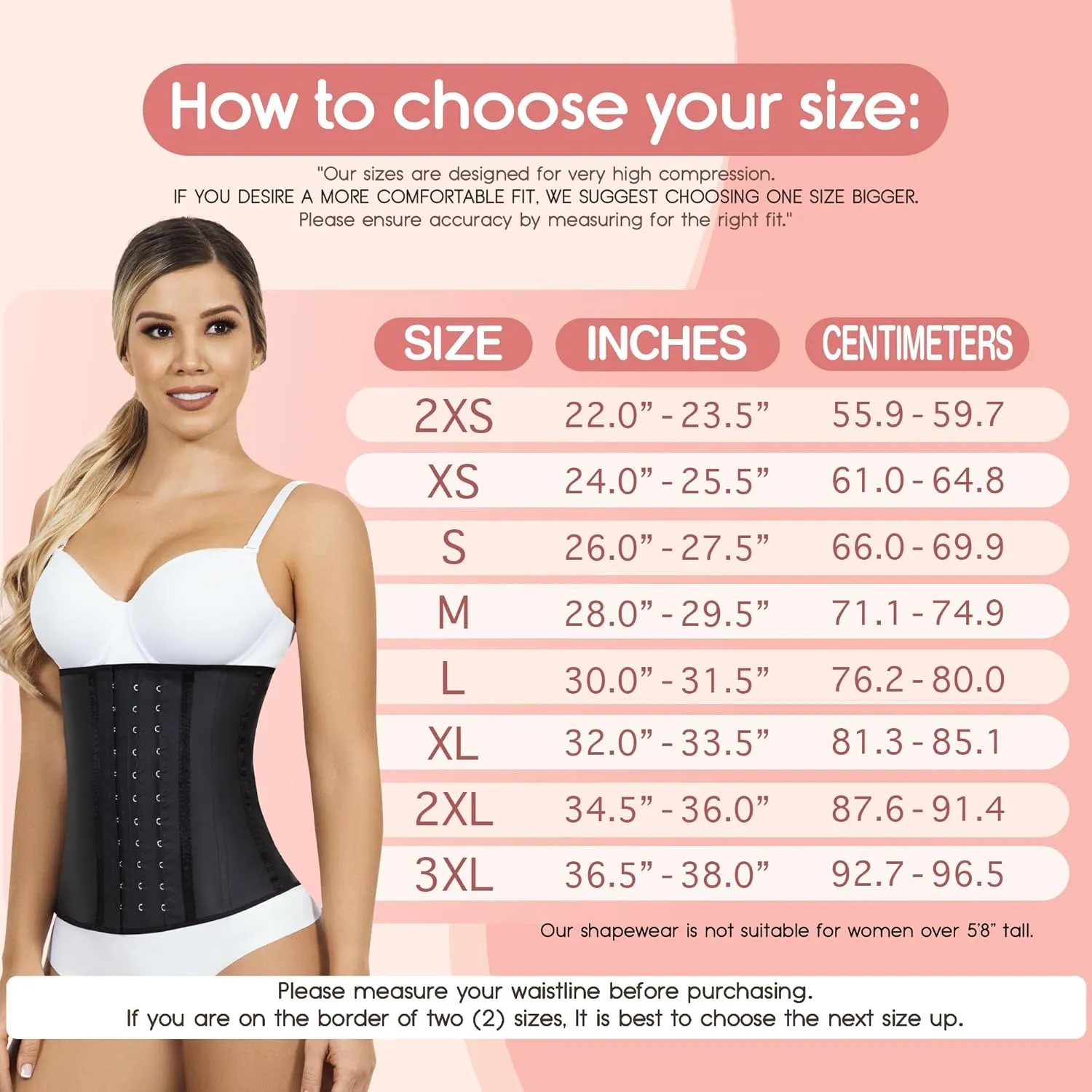 Lady Slim Fajas Colombianas Reductoras Y Moldeadoras para Mujer Underbust Waist Cincher Sport Girdle Hourglass Body Shaper