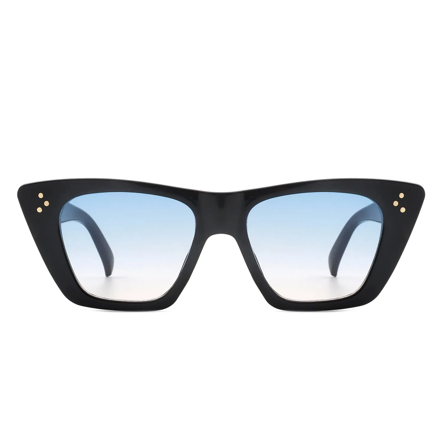 Lightnin - Women Retro Cat Eye Fashion Square Sunglasses