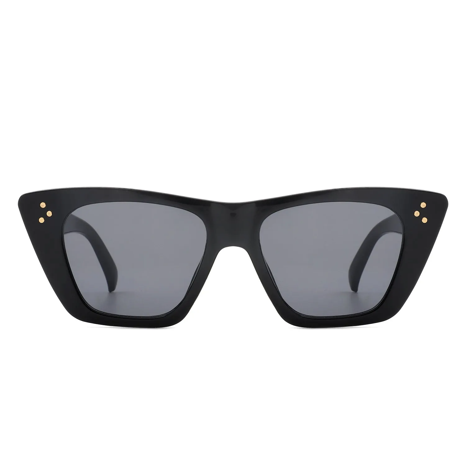 Lightnin - Women Retro Cat Eye Fashion Square Sunglasses