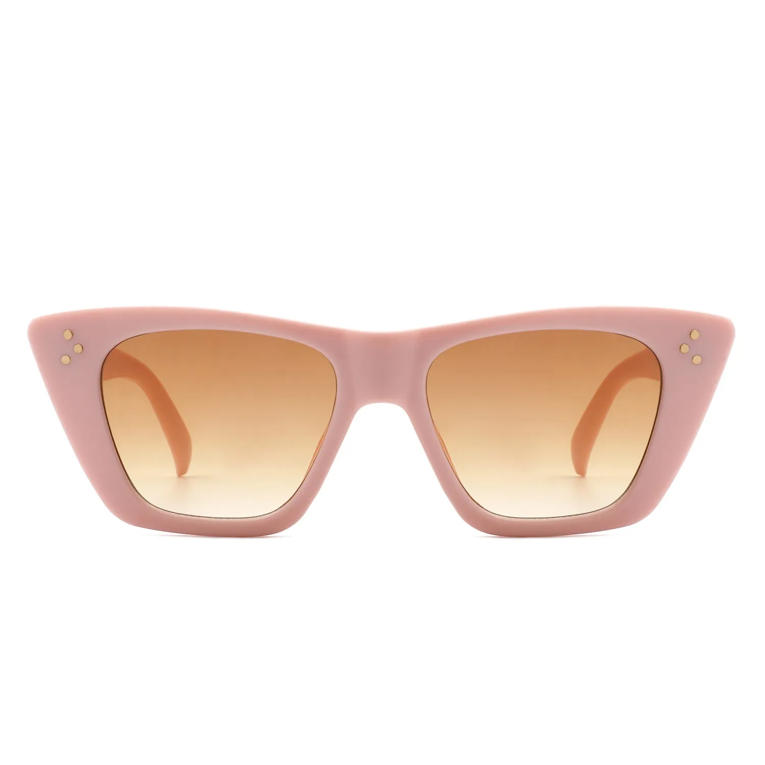 Lightnin - Women Retro Cat Eye Fashion Square Sunglasses