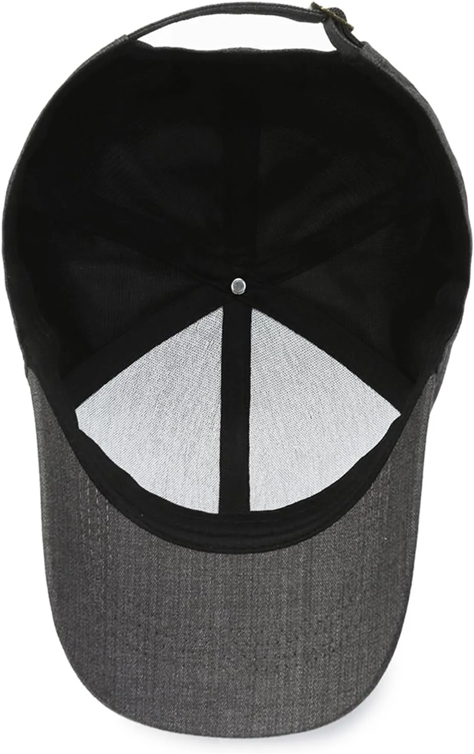 Men's Blank Plain Structured Baseball Cap Vintage Trucker Hat Retro Low Profile Golf Dad Hats for Men