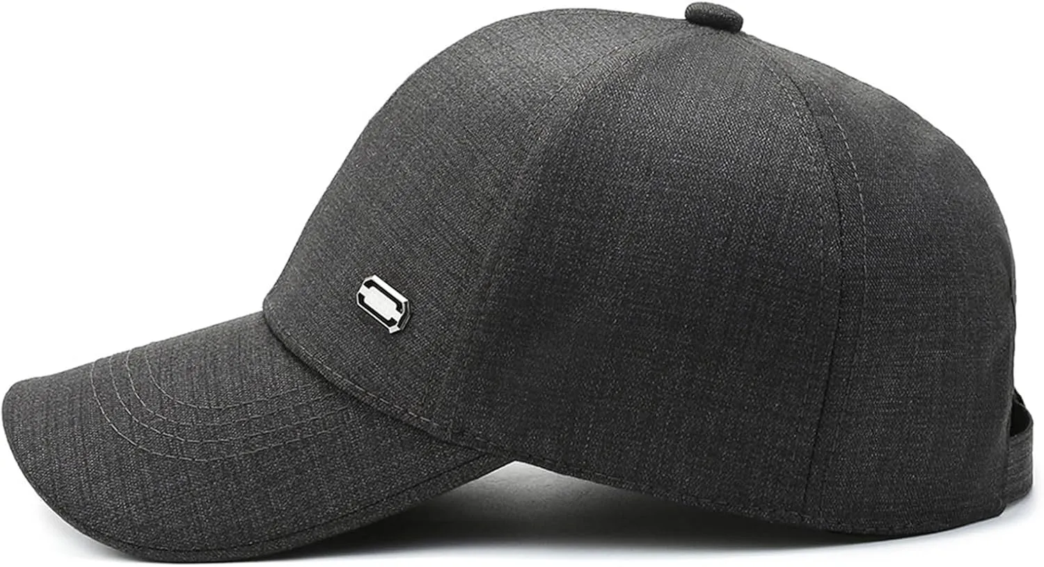 Men's Blank Plain Structured Baseball Cap Vintage Trucker Hat Retro Low Profile Golf Dad Hats for Men