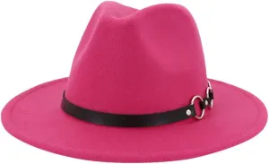 Mens Fedora Hat Classic 1920s Hat Short Brim Fedora Hats Winter Panama Hat for Men Women Fedora Sun Hats