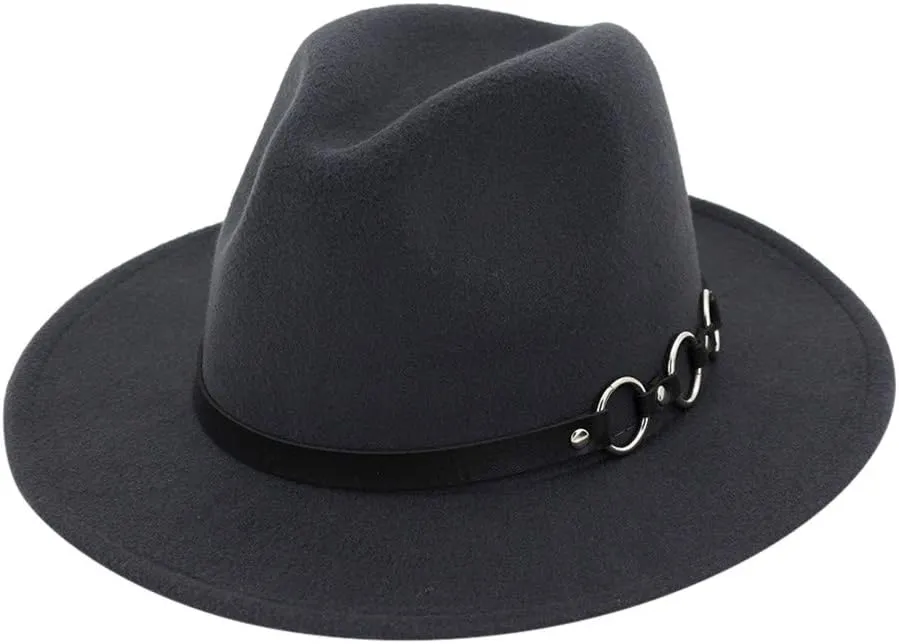 Mens Fedora Hat Classic 1920s Hat Short Brim Fedora Hats Winter Panama Hat for Men Women Fedora Sun Hats
