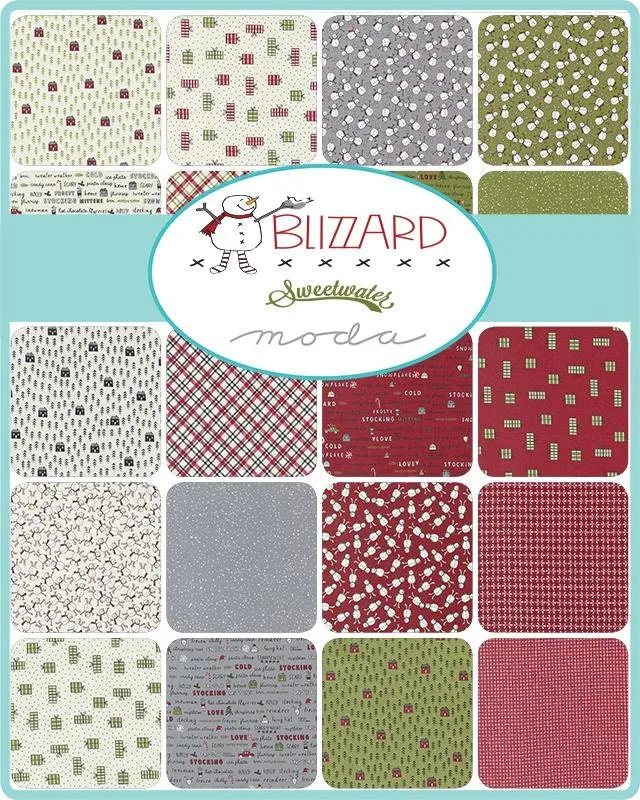 Moda Fabrics Blizzard Layer Cake® 55620LC
