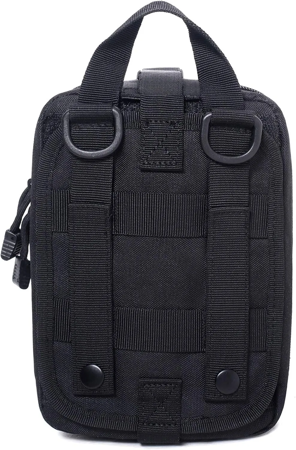 Molle Pouch, Sturdy 600D Nylon Tactical Medical Pouch,Rip-Away EMT First Aid Pouch (Bag Only)