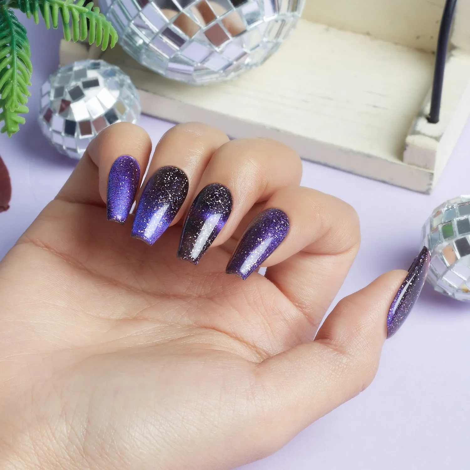 Nebula Glint - Modelones Gel Nail Polish Cat Eye Gel 15ml