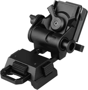 Night Vision Goggles NVG Mount for L4G24 Metal Helmet Mount PVS15/PVS18 Rhino Full Metal Aluminum Helmet Mount (Black)