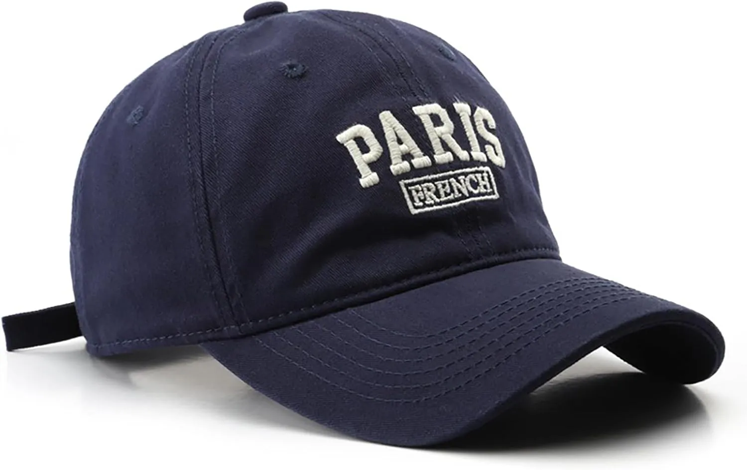 Paris Hat Unisex Baseball Cap Soft Sun Hat Adjustable Trucker Cap