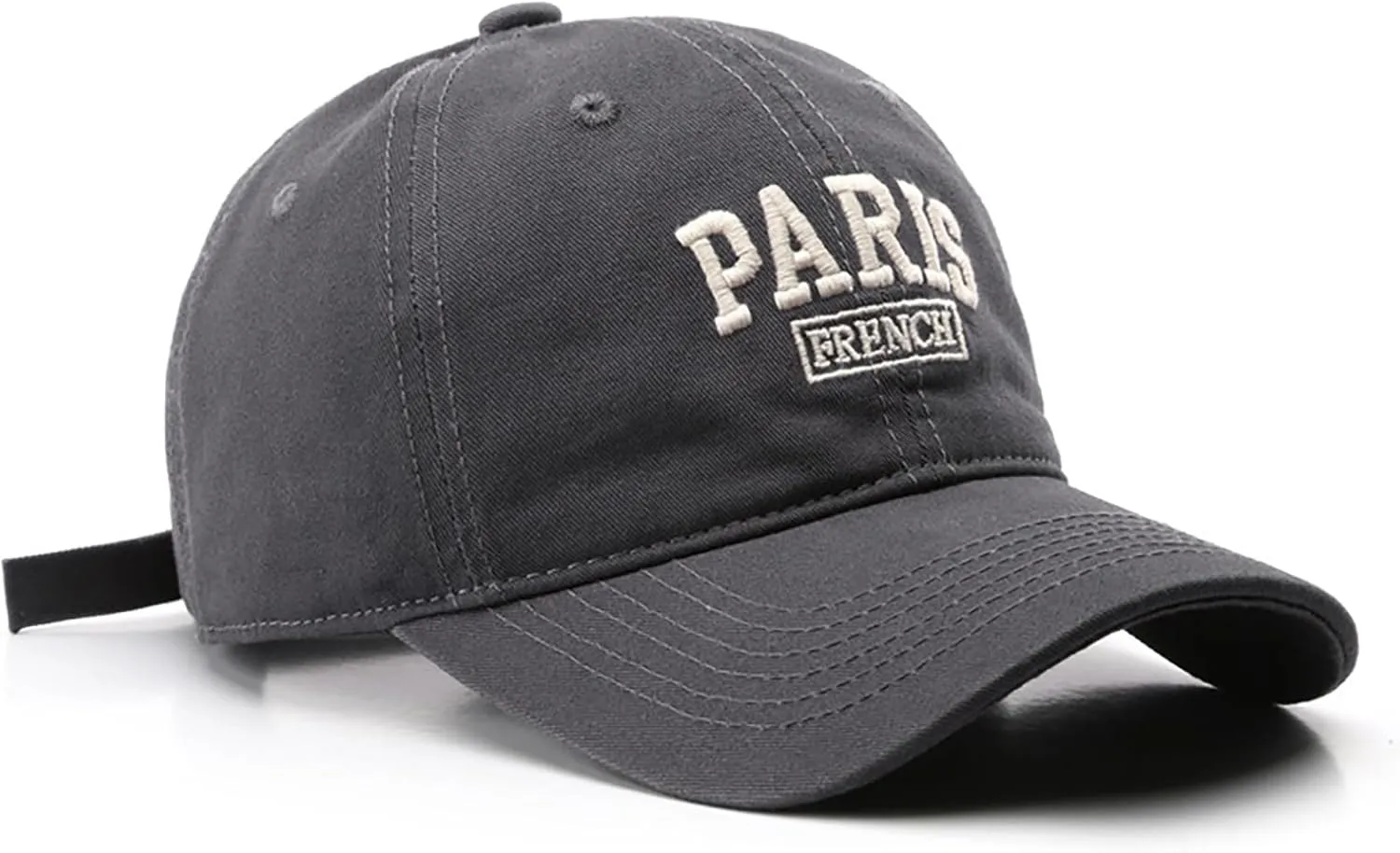 Paris Hat Unisex Baseball Cap Soft Sun Hat Adjustable Trucker Cap