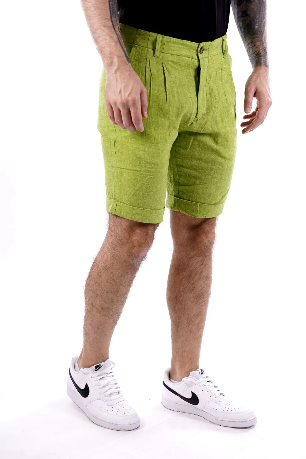 Philo Tinto Bermuda Verde Da Uomo
