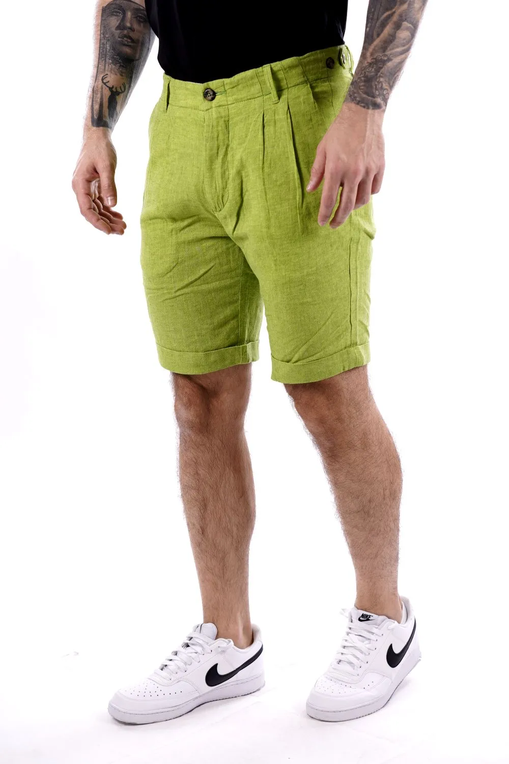 Philo Tinto Bermuda Verde Da Uomo