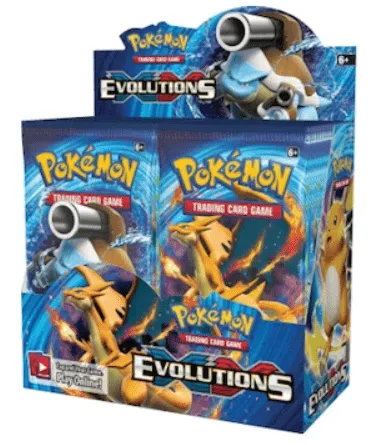 Pokémon | Caja 36 Sobres XY Evolutions Inglés 2016