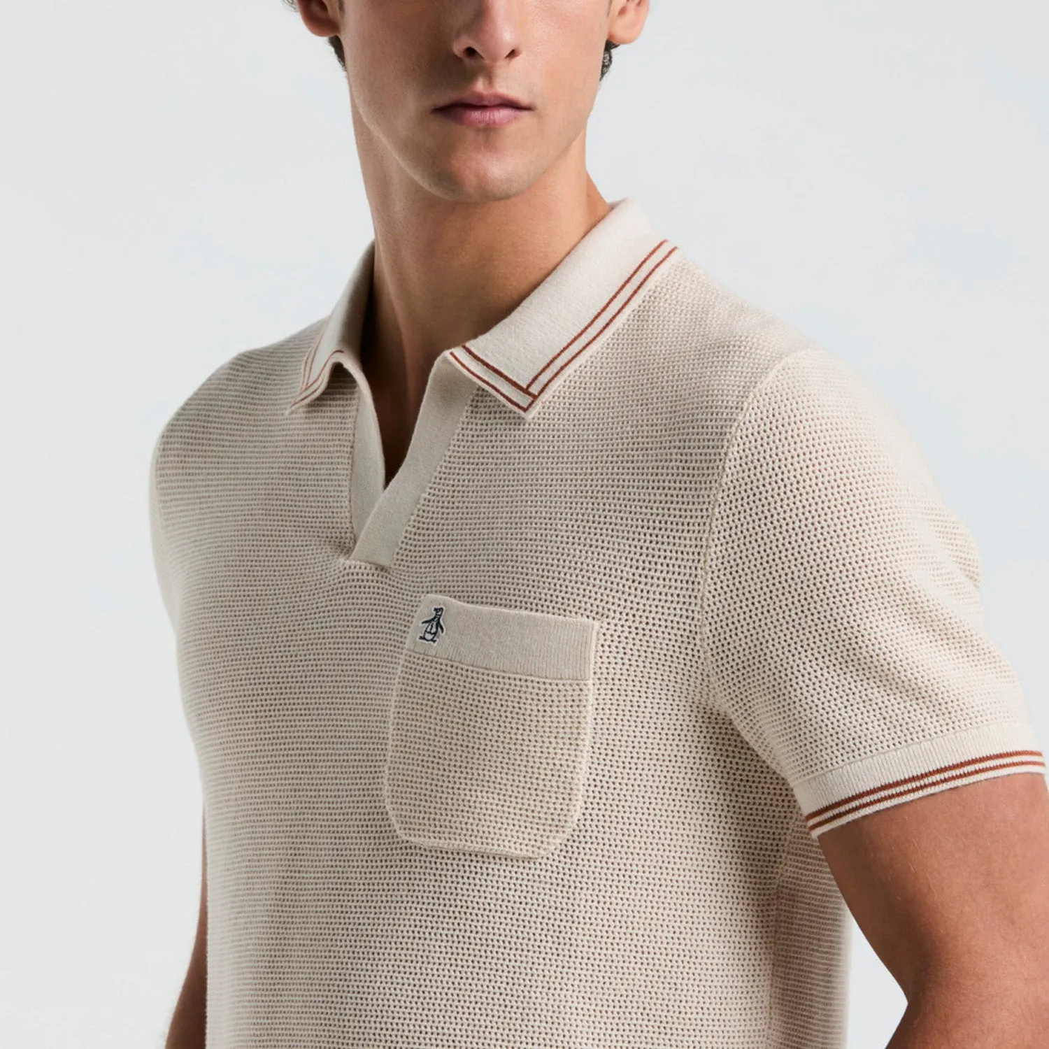 Polo De Algodón Johnny Collar
