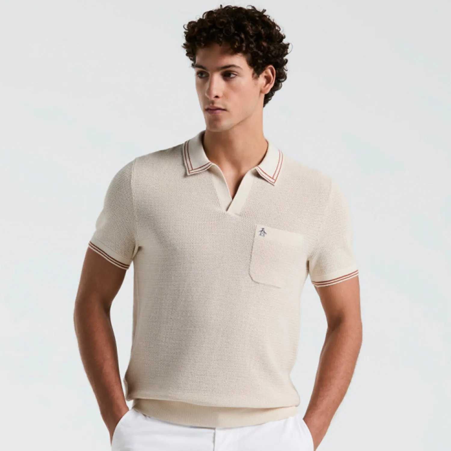 Polo De Algodón Johnny Collar