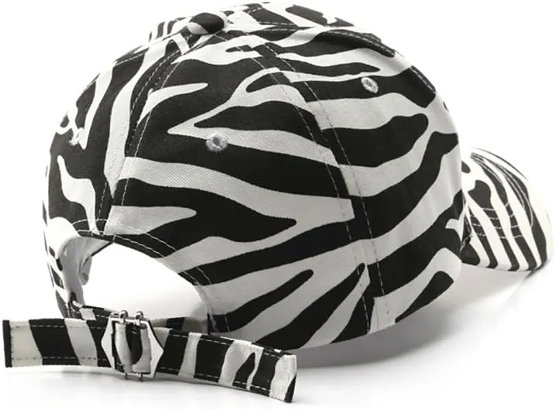 Striped Cap Unisex Baseball Cap Casual Sun Hat