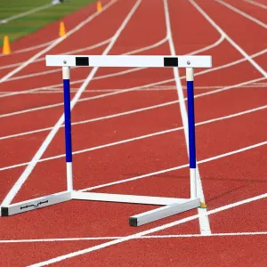 Track and Field Hurdles for Adult Athletes, Adjustable Height Professional Hurdle Set, 30-42in Agility Hurdles for Outdoor Workout Training Pole