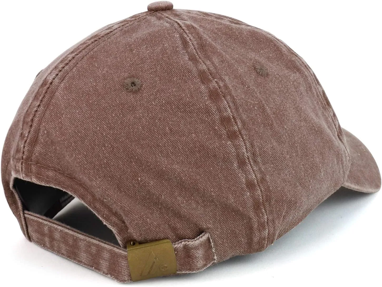 Trendy Apparel Shop Number 1 Dad Embroidered Pigment Dyed Low Profile Cotton Cap