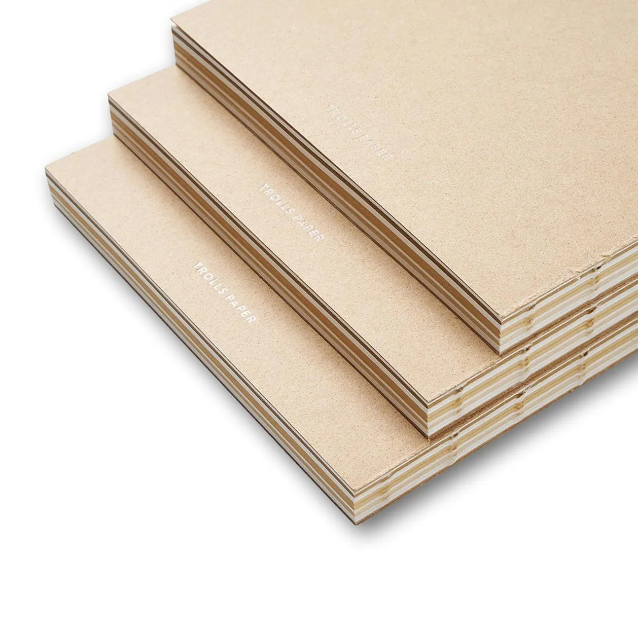 Trolls Paper – Caprice Note Beige – Cuaderno Liso B6 (13 x 18,5 cm)