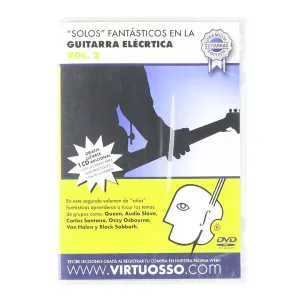 Virtuosso Curso De Solos Fantásticos En La Guitarra Eléctrica Vol.2