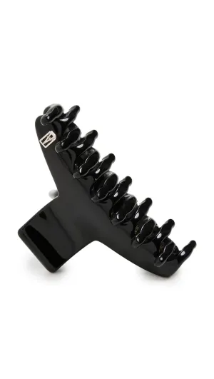 Women's Jaw Hair Clip, Black, 1 Count (Pack of 1)